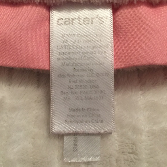 Carter’s Pink Flamingo Plush Baby Security Blanket Lovey (2019) - Picture 5 of 6